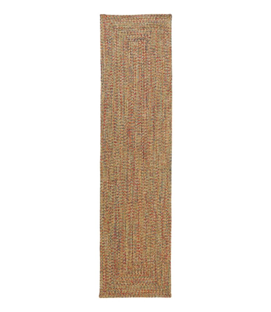 All-Weather Braided Runner, Concentric Pattern Rectangular - US 9408