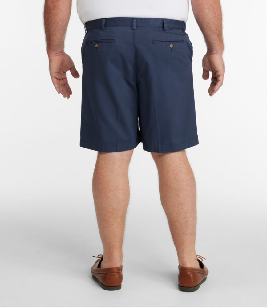 Men's Wrinkle-Free Double L® Chino Shorts, Natural Fit, Hidden Comfort Waist, 8" - US 8664