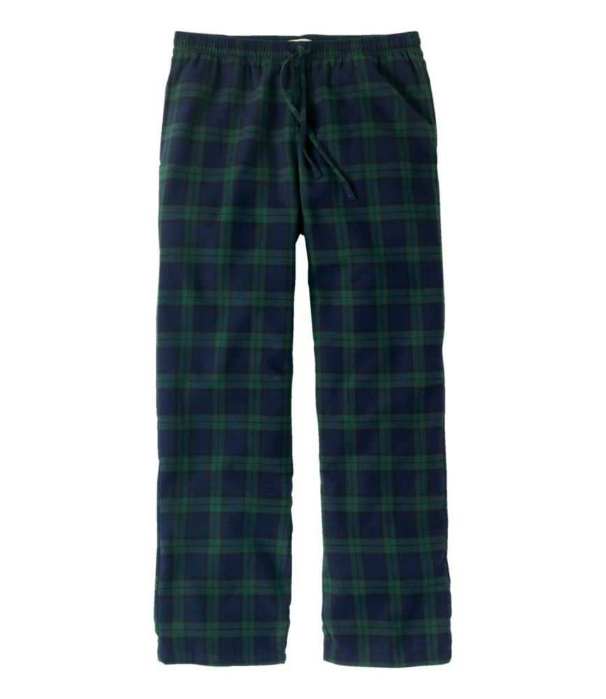 Men's Scotch Plaid Flannel Sleep Pants - US 0391