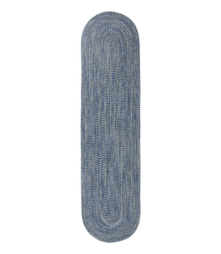 All-Weather Braided Runner, Concentric Pattern Oval - US 5572