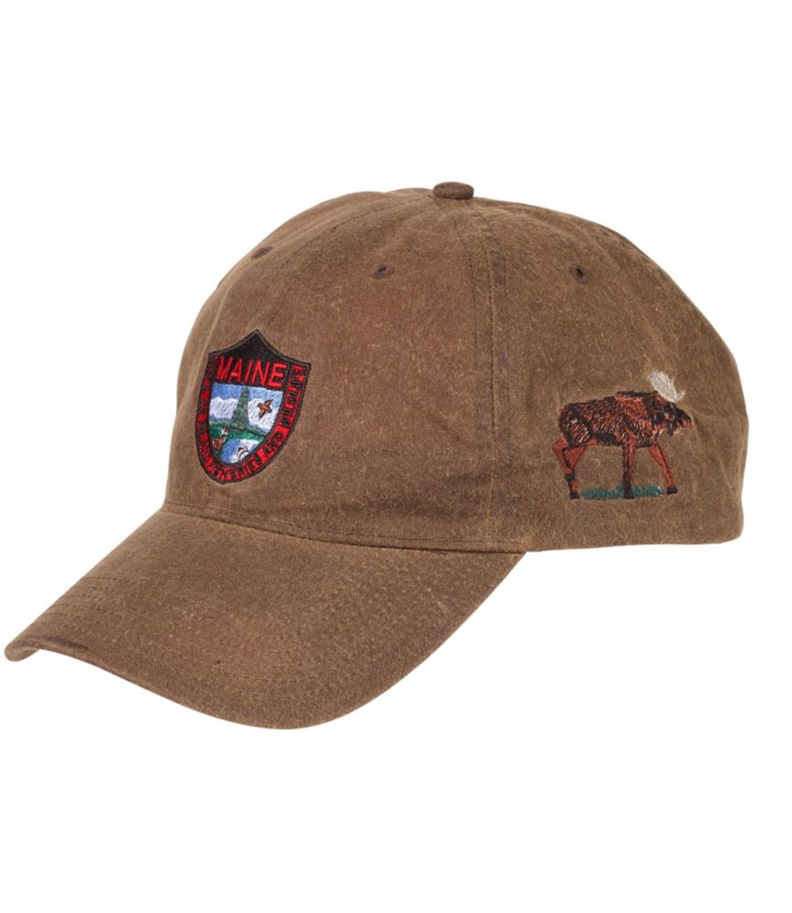 Adults' MIF&W Waxcloth Hat, Moose - US 4378