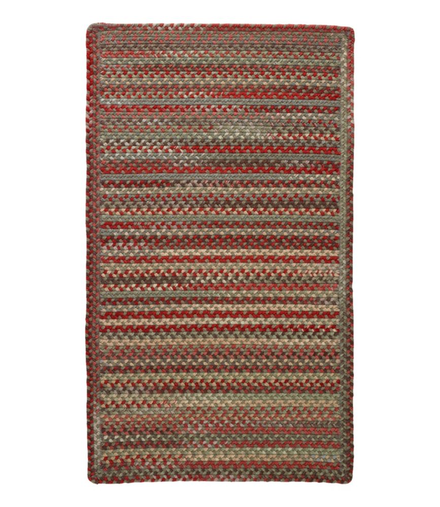 L.L.Bean Braided Wool Rug, Horizontal Braid - US 4430