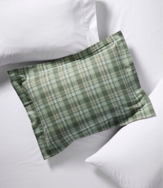 Heritage Chamois Flannel Comforter Cover Collection, Plaid - US 5944