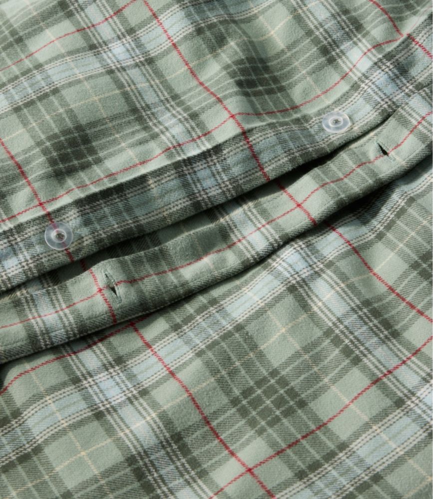 Heritage Chamois Flannel Comforter Cover Collection, Plaid - US 5944