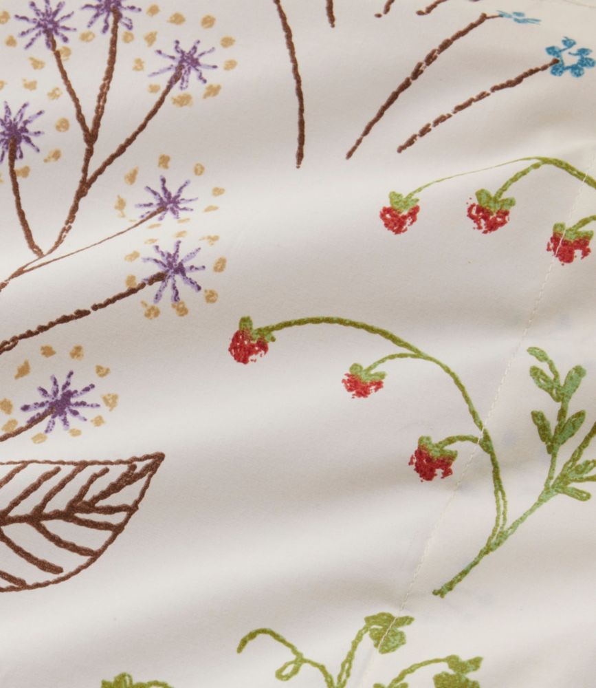 Botanical Floral Percale Comforter Cover Collection - US 9186