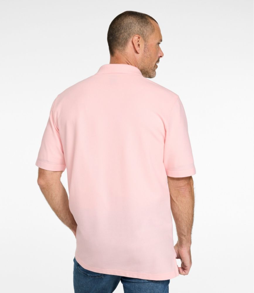Men's Premium Double L® Polo, Hemmed Short-Sleeve with Pocket - US 4236