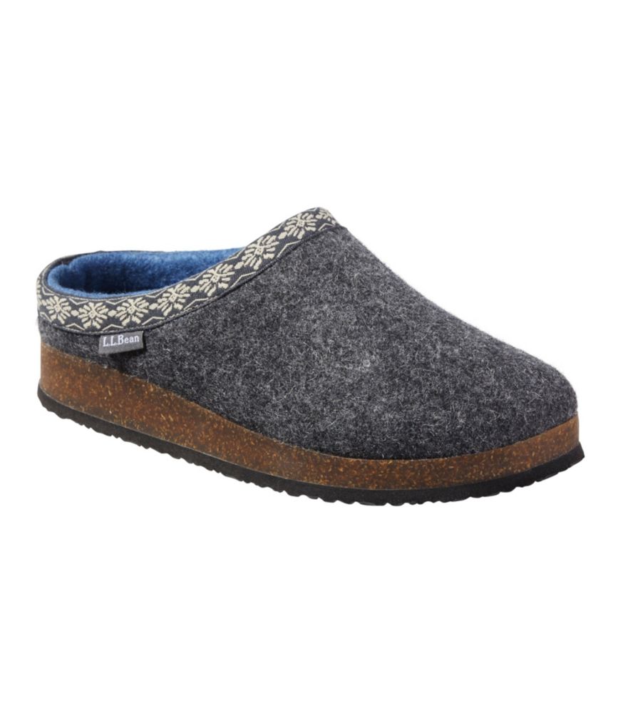 Women's L.L.Bean Wool Slipper Clog - US 9492