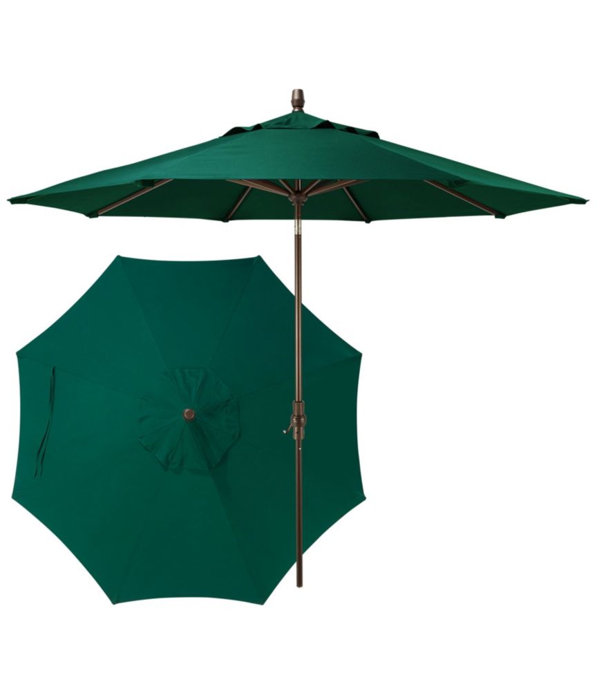 Sunbrella Market Umbrella, Aluminum - US 8791