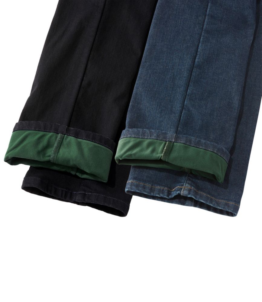 Women's True Shape Jeans, High-Rise Straight-Leg Fleece-Lined - US 0977