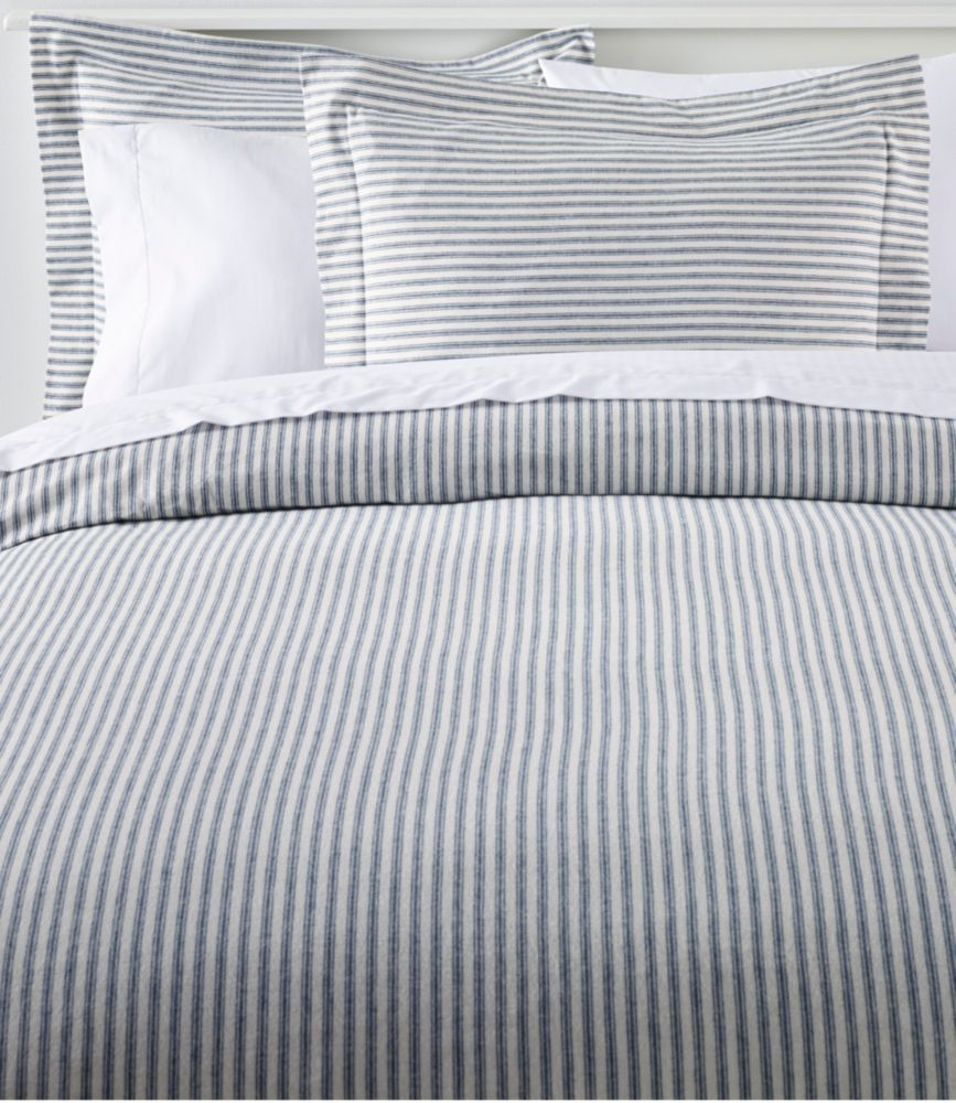 Ultrasoft Comfort Flannel Comforter Cover Collection, Stripe - US 8676