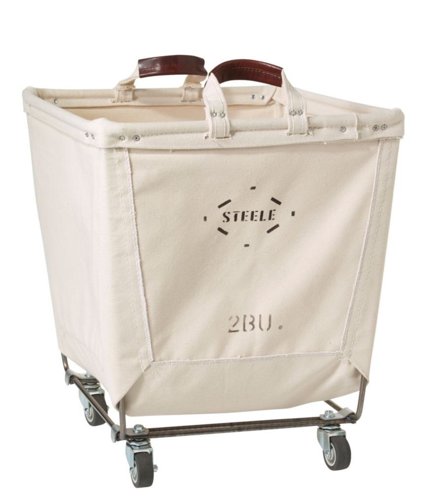 Steele Two Bushel Small Carry Basket with Casters - US 0613