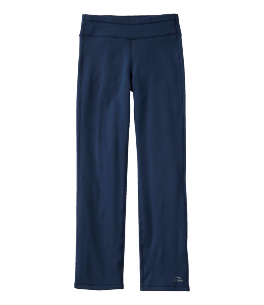 Women's PrimaLoft ThermaStretch Fleece Pants, Mid-Rise Straight-Leg - US 1286