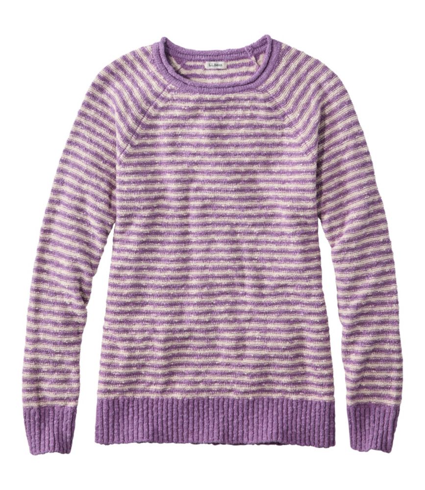 Women's Midweight Cotton Slub Rollneck Pullover Stripe - US 3673