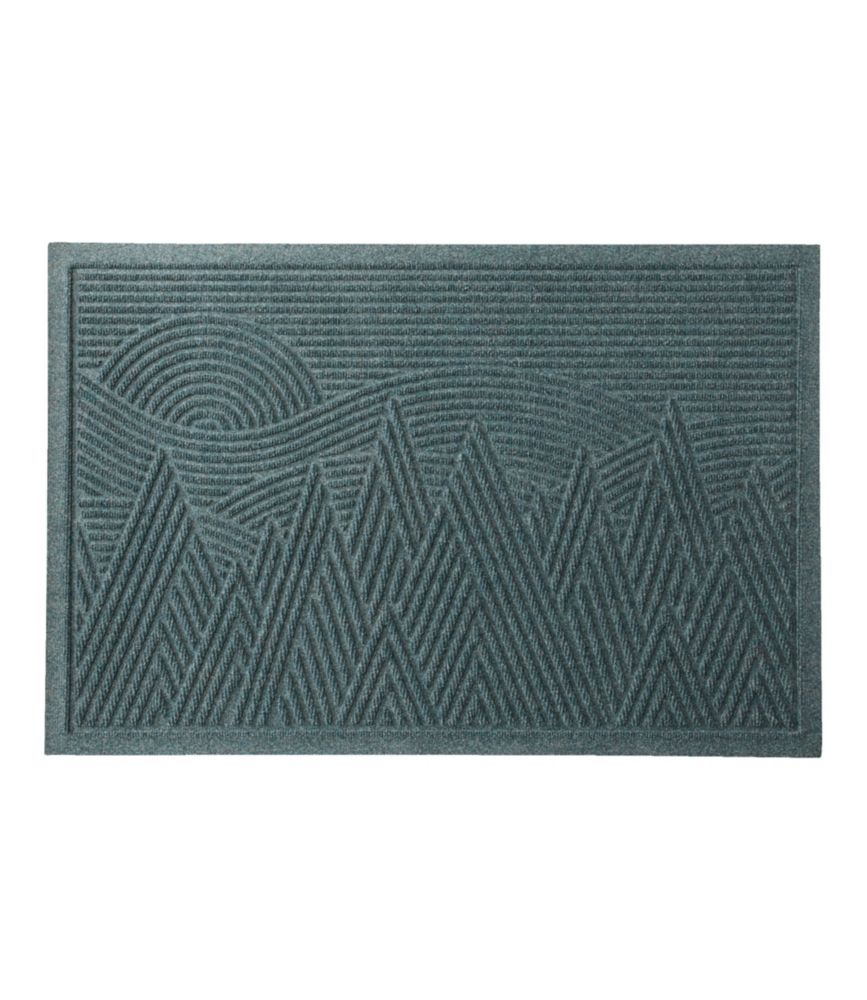 Everyspace Recycled Waterhog Doormat, Mountain Scene - US 1597