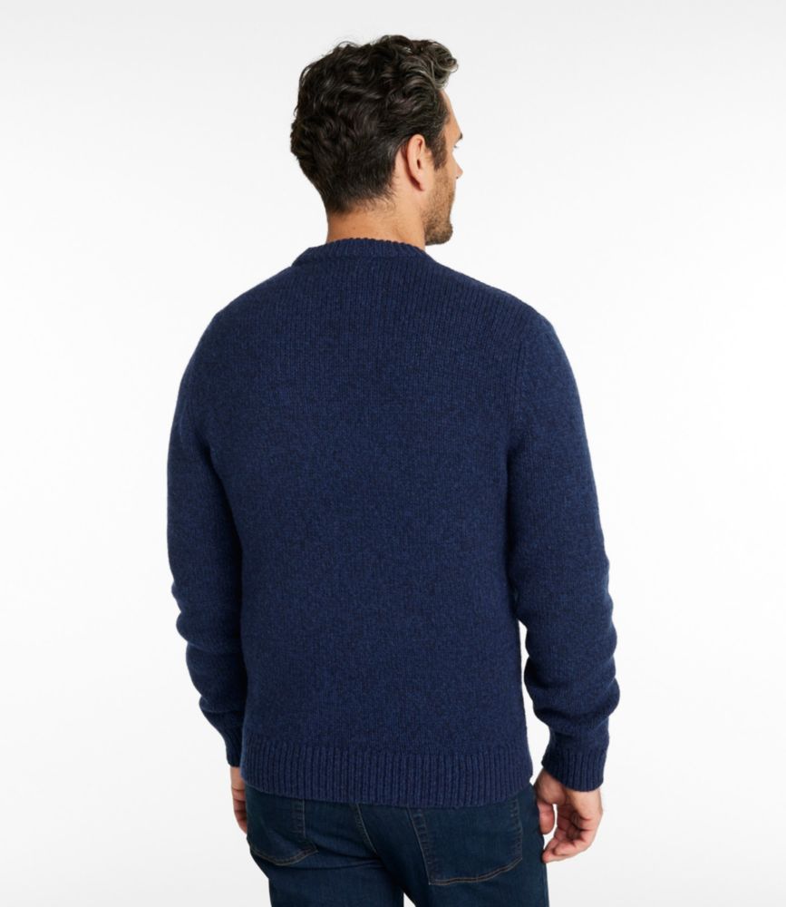 Men's Bean's Classic Ragg Wool Sweater, Crewneck - US 7538