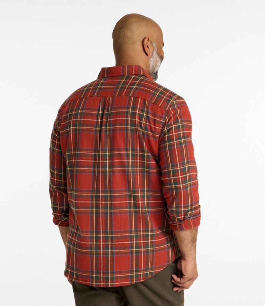 Men's Scotch Plaid Flannel Shirt, Slim Fit - US 4687