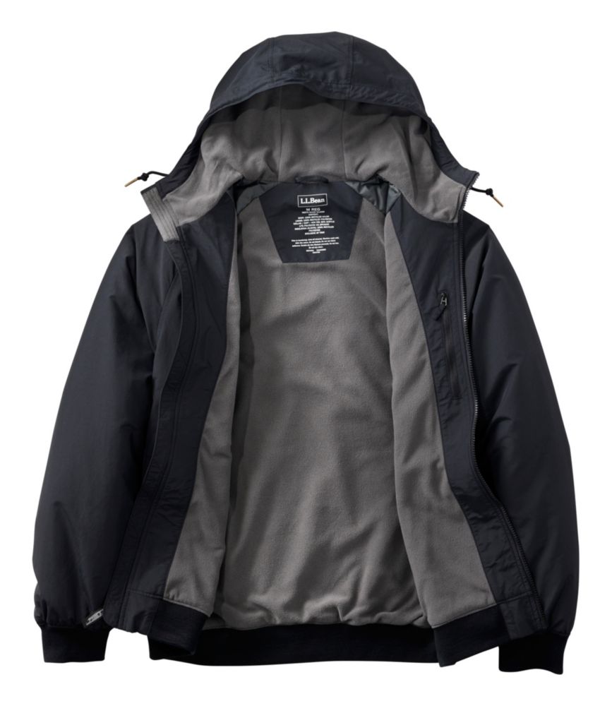 Men's Insulated 3-Season Bomber Hooded Jacket - US 0000