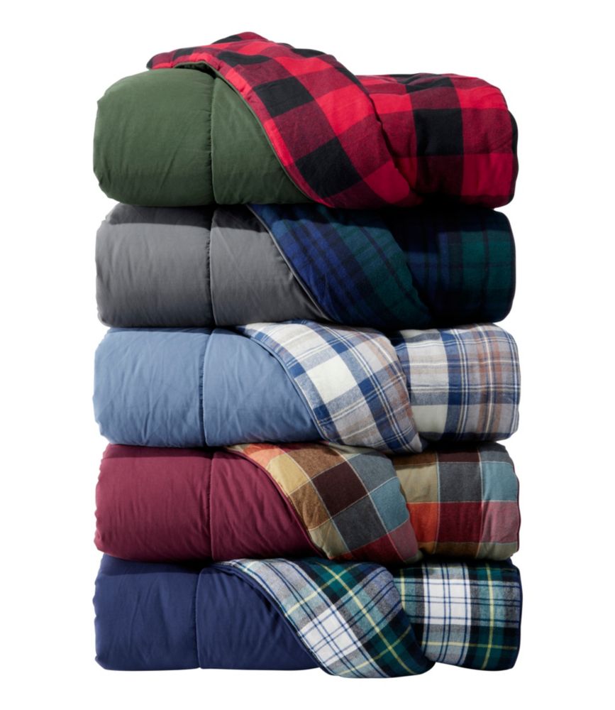 L.L.Bean Flannel Camp Blanket - US 9333