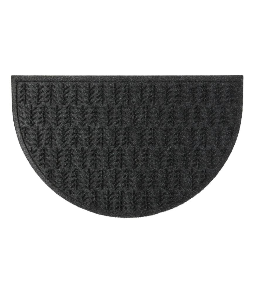 Everyspace Recycled Waterhog Doormat, Half Round, Trees - US 2493