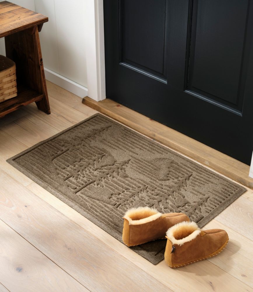 Everyspace Recycled Waterhog Doormat, Pine Trees - US 7584