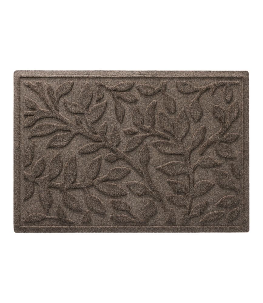 Heavyweight Recycled Waterhog Doormat, Woodland Leaf - US 1669