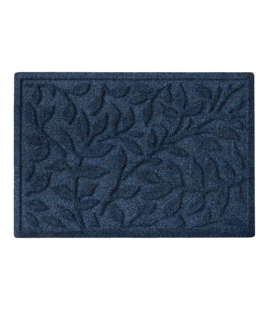 Heavyweight Recycled Waterhog Doormat, Woodland Leaf - US 6249