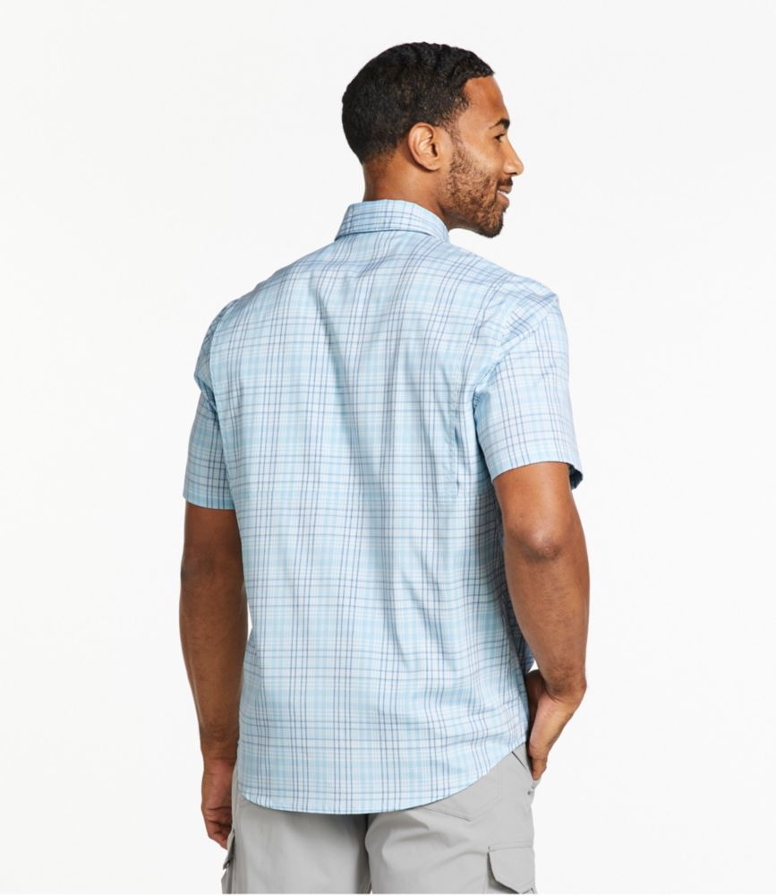 Men's Tropicwear Shirt, Plaid Short-Sleeve - US 7717