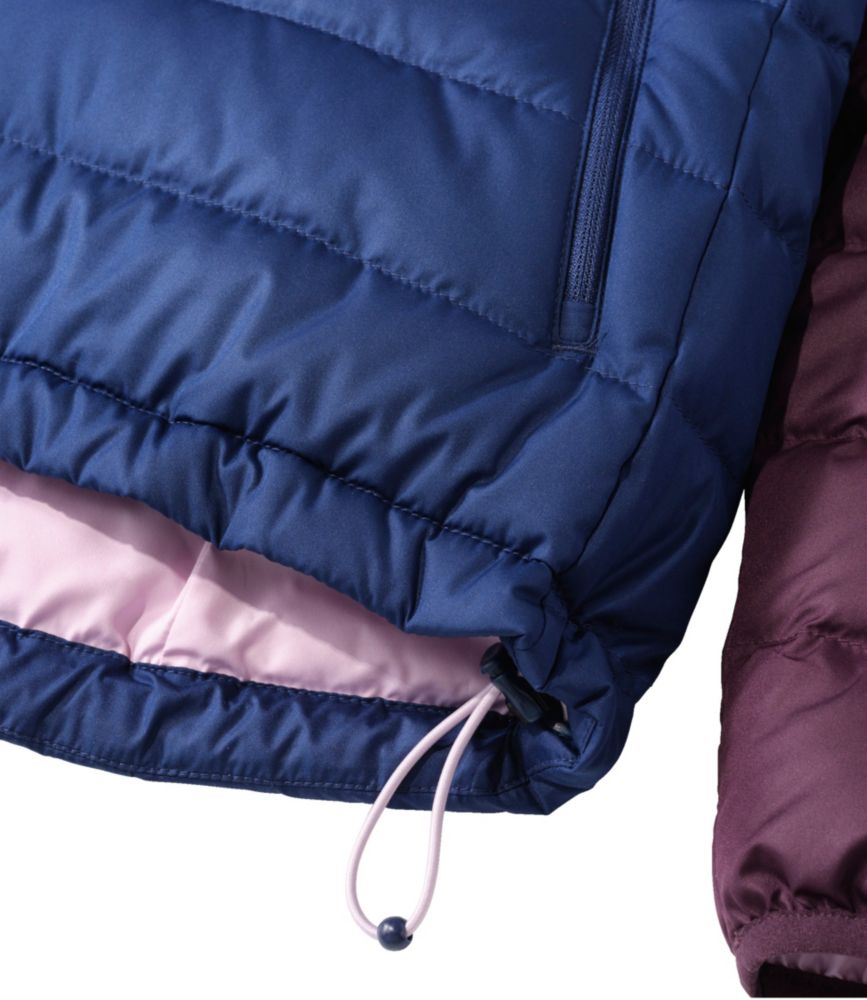Women's Bean's Down Jacket, Colorblock - US 3470