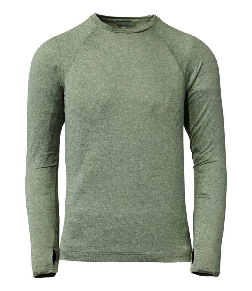 Men's L.L.Bean Simple Soft Base Layer, Crew - US 2080