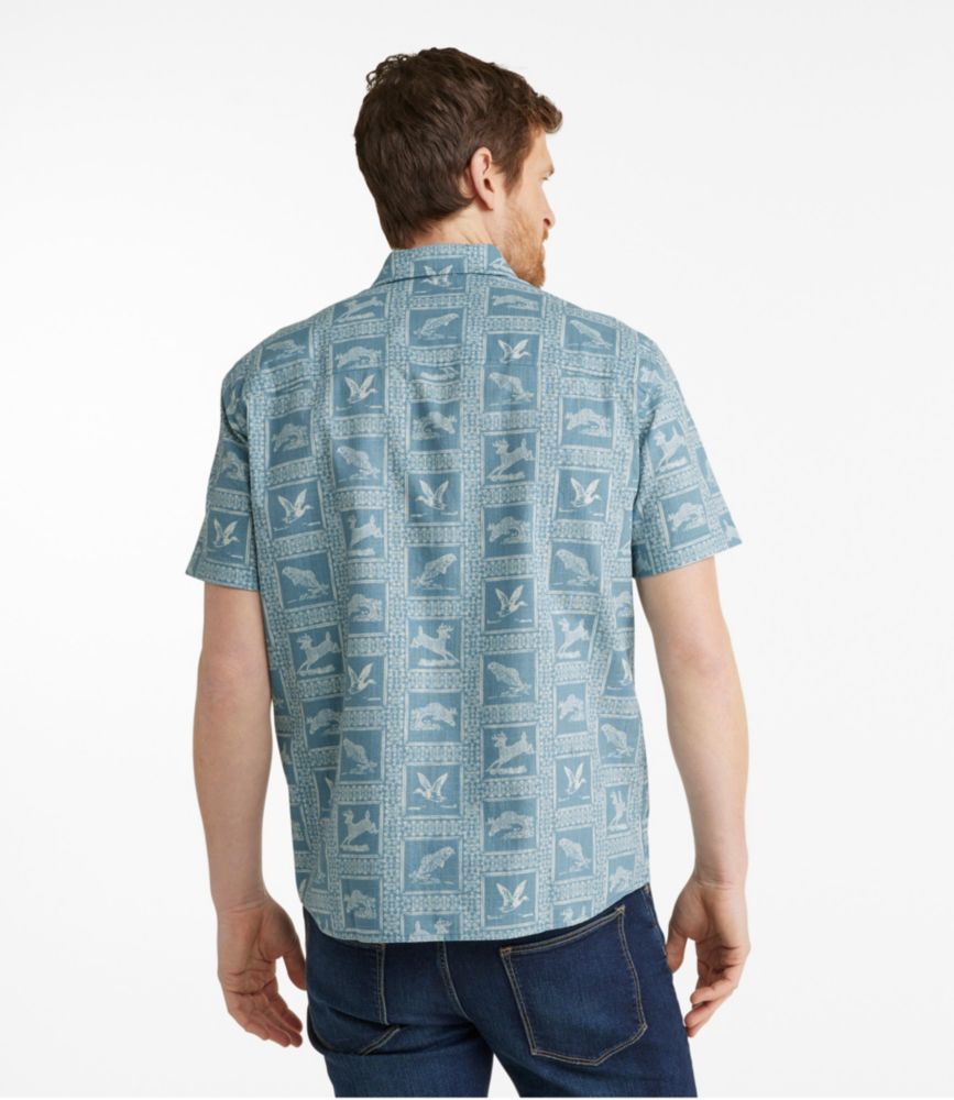 Men's Signature Vacationland Shirt, Short-Sleeve, Slim Fit - US 0687