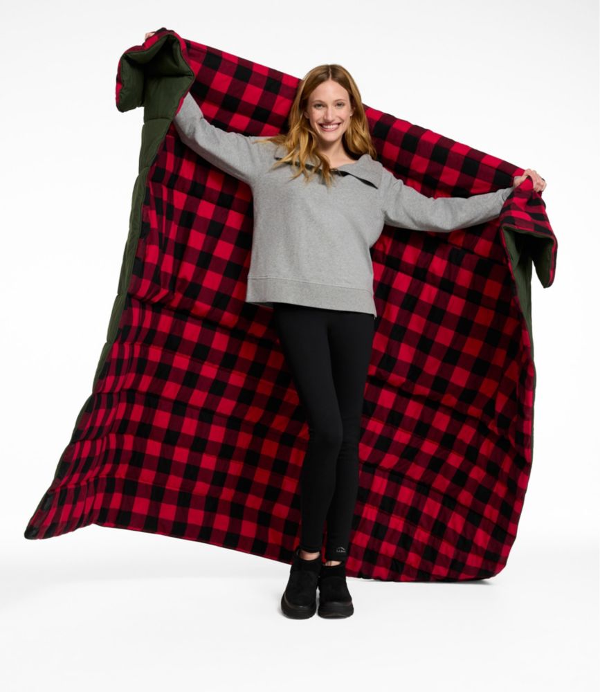 L.L.Bean Flannel Camp Blanket, Extra-Large - US 0109