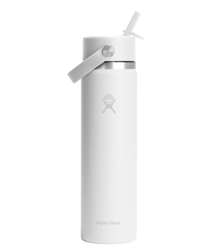 Hydro Flask Wide Mouth Water Bottle with Flex Straw Cap, 24 oz. - US 3888