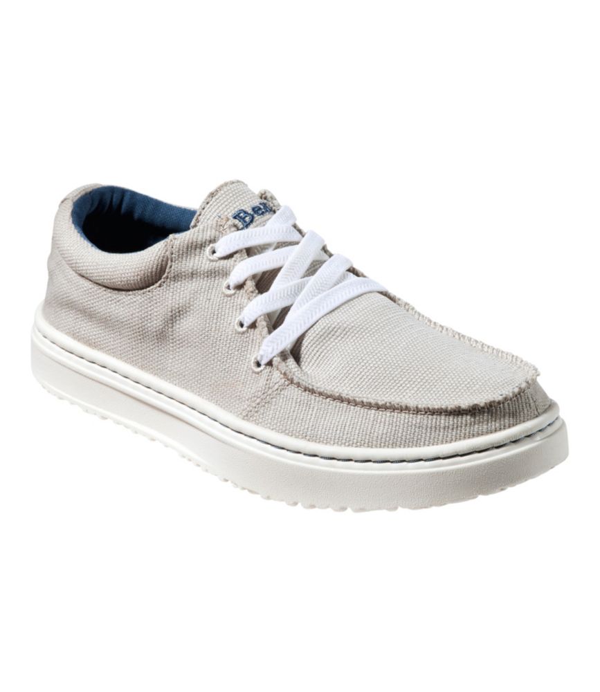Women's Higgins Beach 4-Eye Lace-Up Shoes, Canvas - US 4298