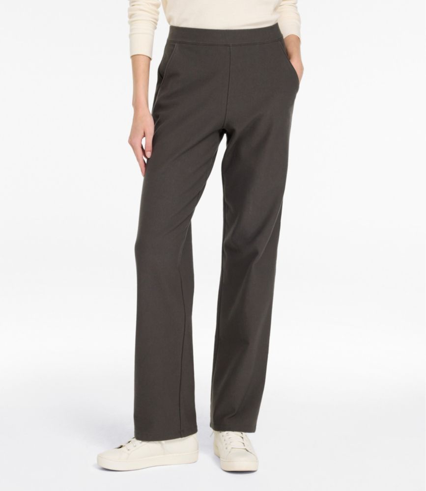 Women's Perfect Fit Pants, Fleece-Backed Straight-Leg - US 0403