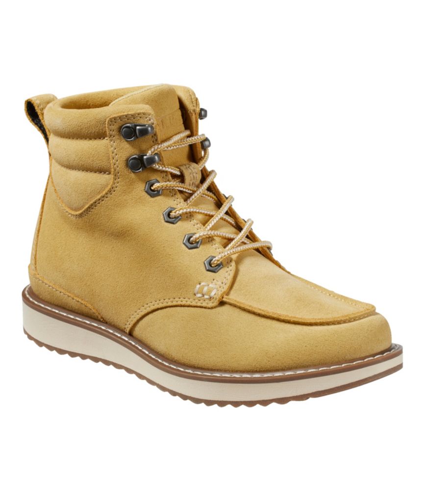 Women's Stonington Boots, Suede Moc-Toe - US 1983