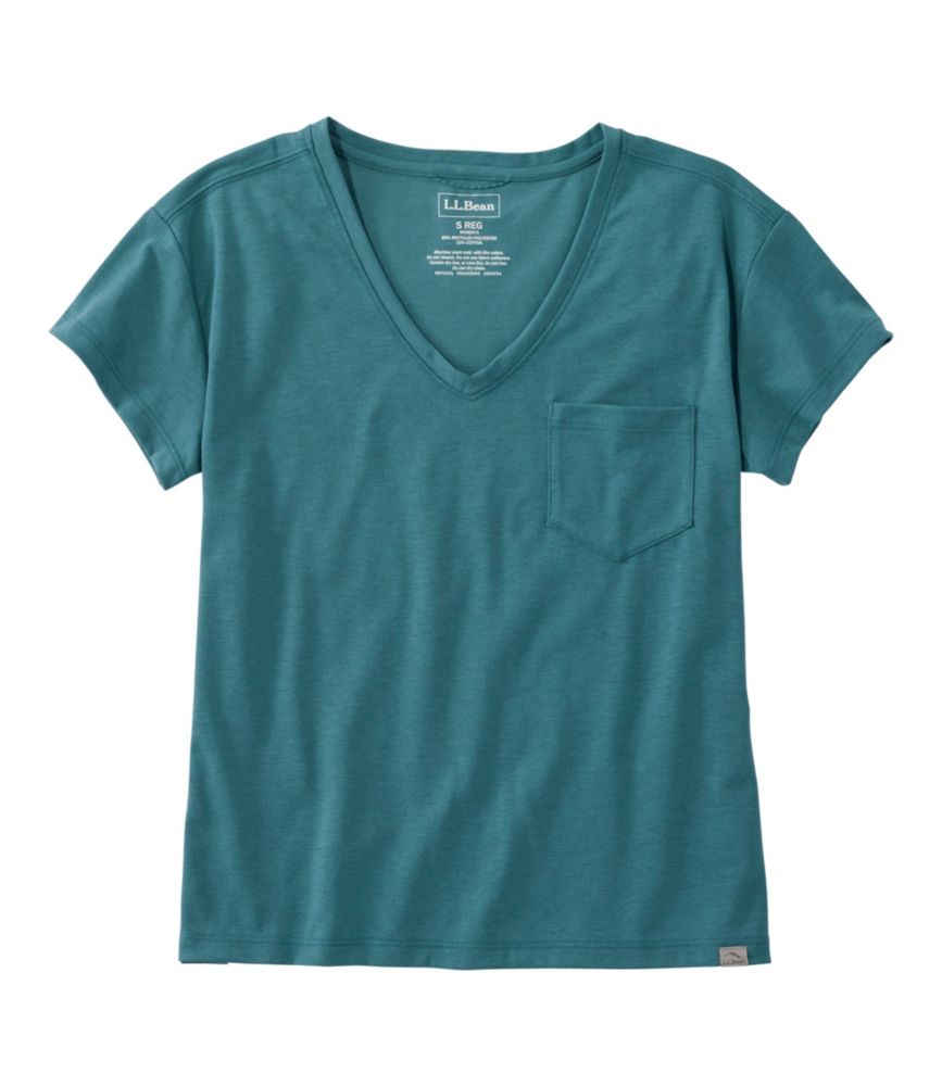 Women's Vista Camp Tee, Short-Sleeve V-Neck - US 7212