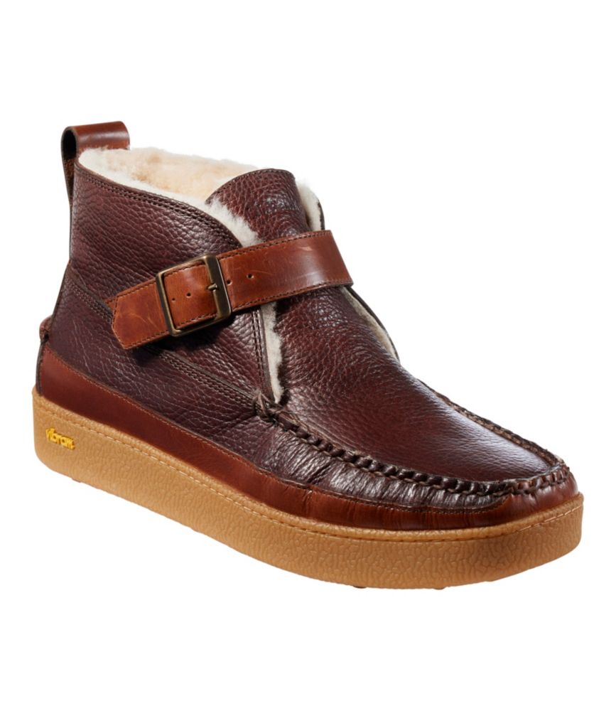 Men's Lodge Moc Vibram® Buckle Boots, Shearling - US 0811