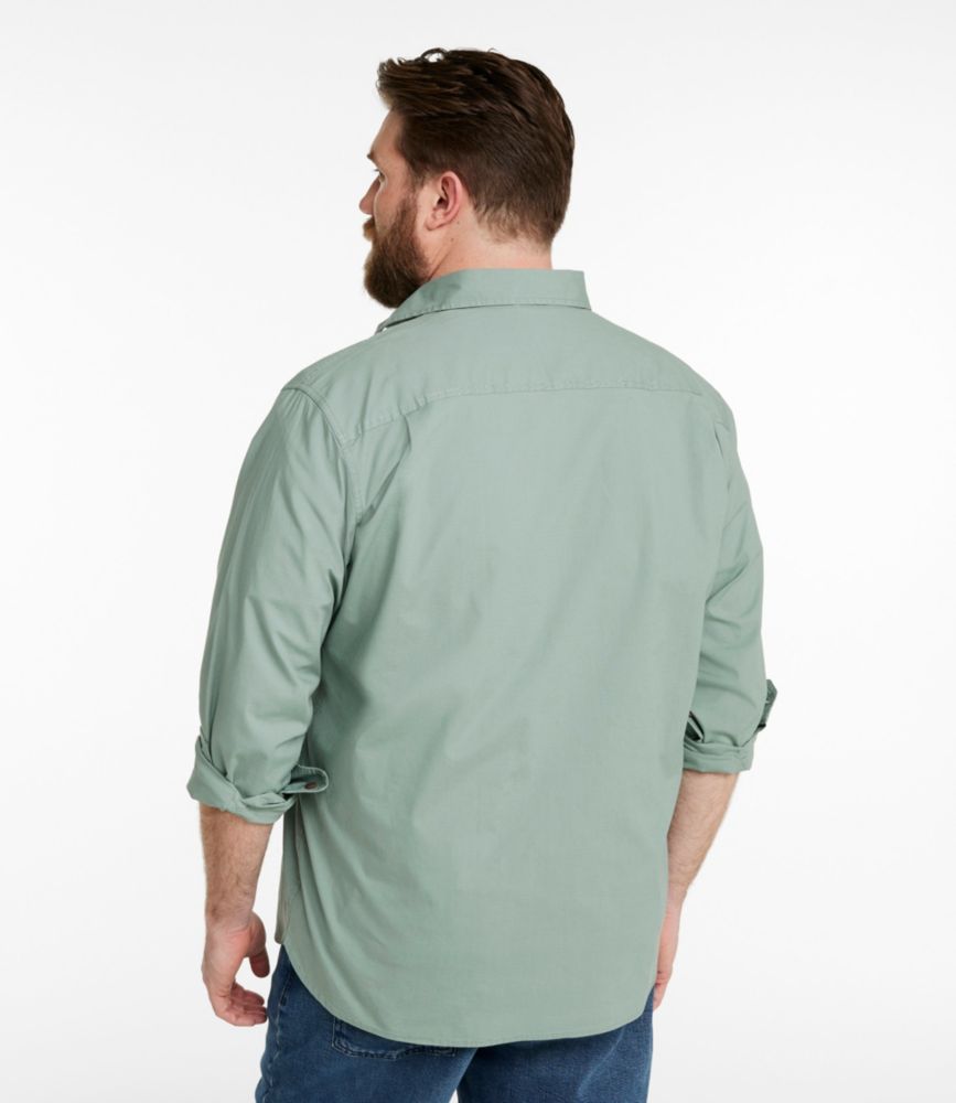 Men's Riverton Ripstop Shirt, Long-Sleeve, Traditional Untucked Fit - US 8075