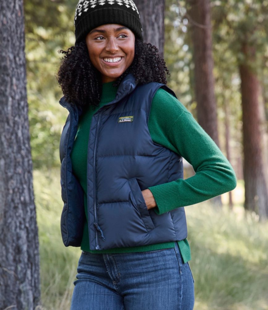 Women's Mountain Classic Down Vest, Cropped - US 7072