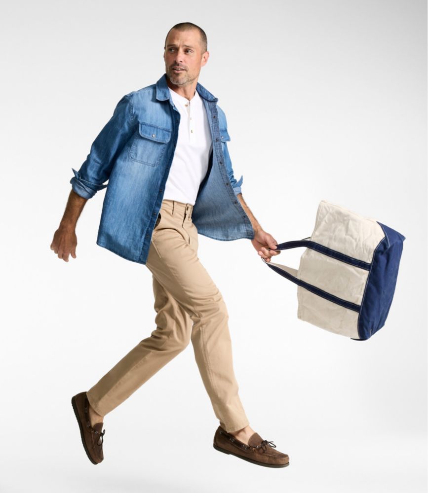 Men's Sunwashed Khaki Pants, Standard Fit - US 0676