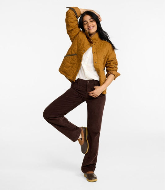 Women's 207 Vintage Corduroy Patch Pocket Pants, Mid-Rise Wide Straight-Leg - US 2313