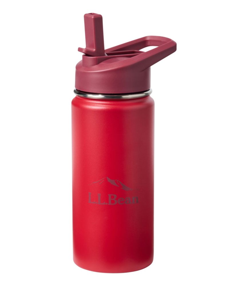 Bean Canteen Insulated Straw Water Bottle, 16 oz. - US 7019