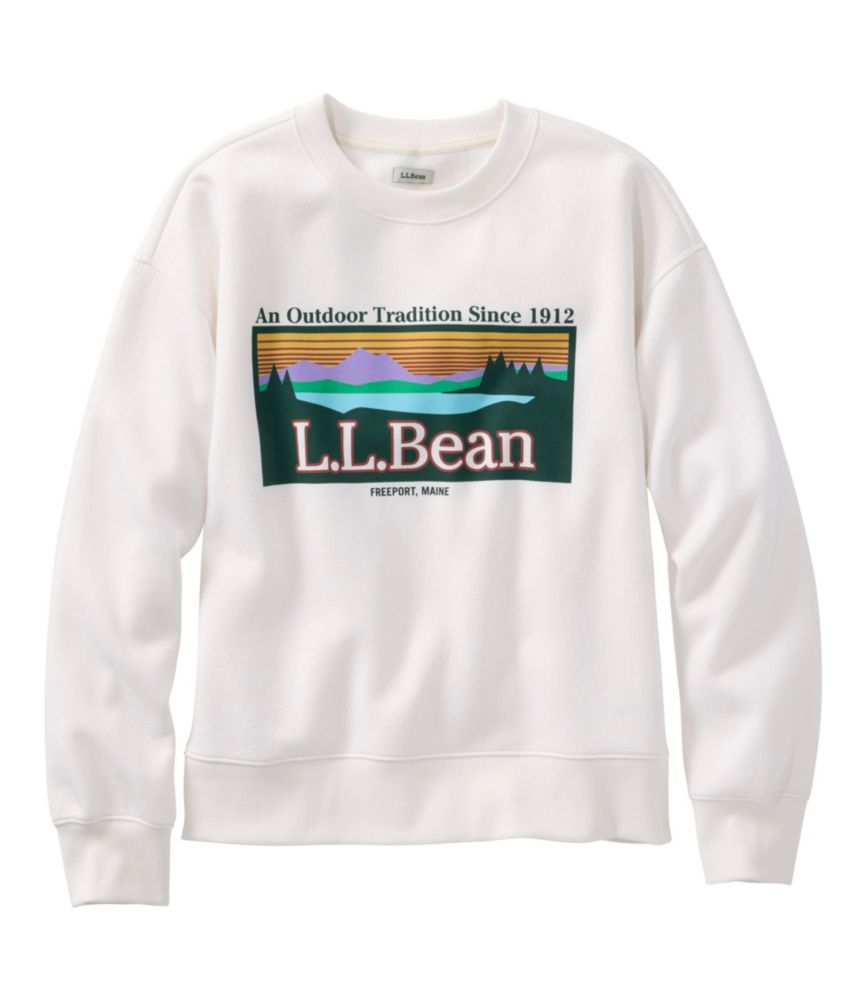 Women's Essential Sweatshirt, Crewneck Logo - US 7181