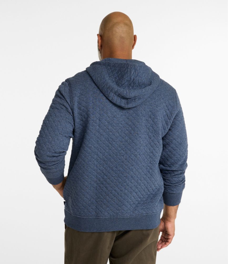 Men's Bean's Quilted Snap Hoodie - US 0724