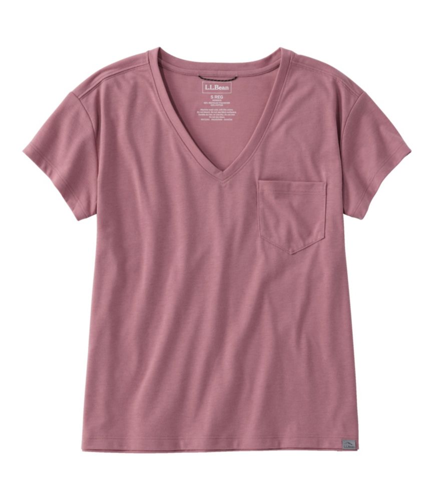 Women's Mountainside V-Neck Pocket Tee, Short Sleeve - US 0010
