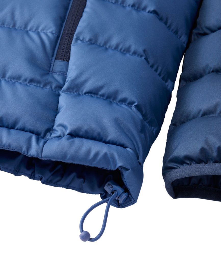 Men's Access Down Hooded Puffer, Colorblock - US 4990