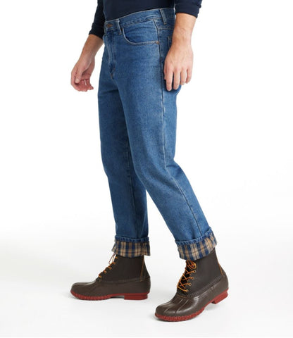 Men's Double L® Jeans, Classic Fit, Flannel-Lined - US 3046