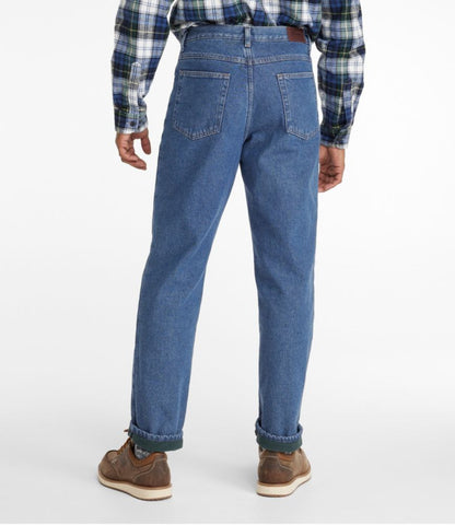Men's Double L® Jeans, Classic Fit, Fleece-Lined - US 6102
