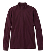 Women's L.L.Bean Interlock Mock-Turtleneck, Long-Sleeve - US 7740