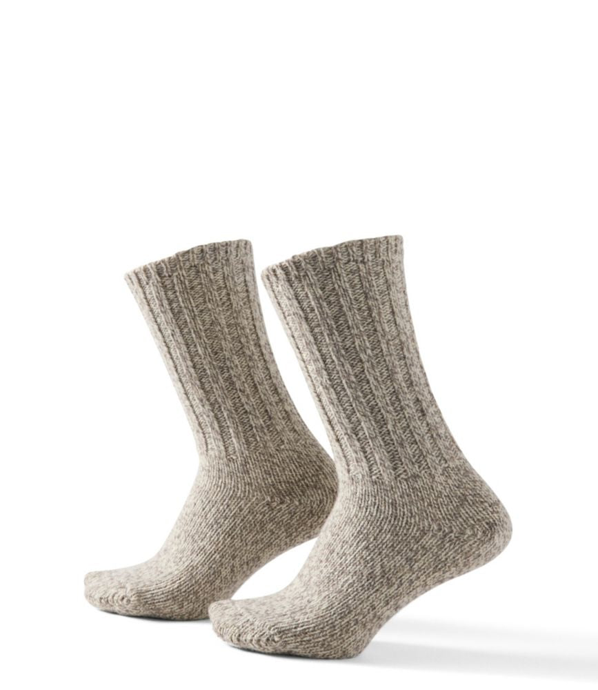 Adults' Merino Wool Ragg Socks, 10" 2-Pack - US 1348
